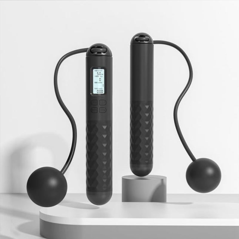 BowLift | Battery-operated skipping rope with counter and weight balls
