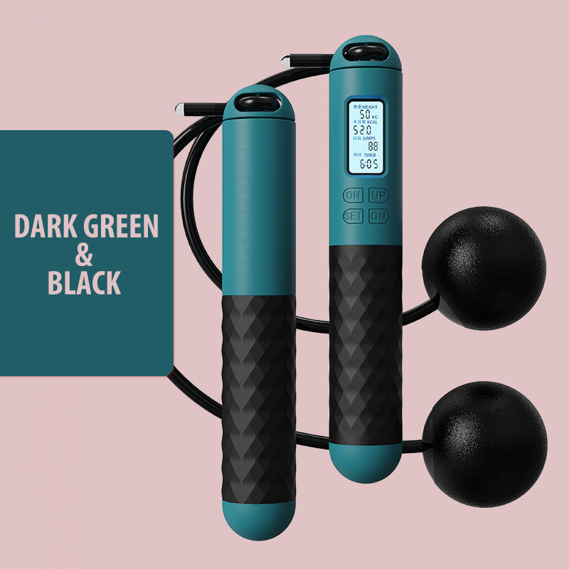 BowLift | Battery-operated skipping rope with counter and weight balls