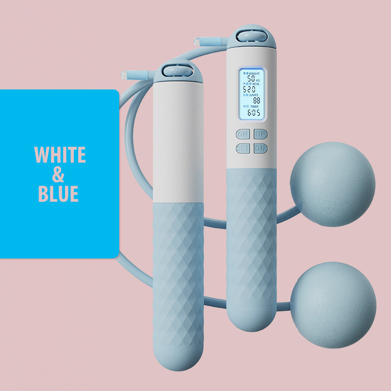 BowLift | Battery-operated skipping rope with counter and weight balls