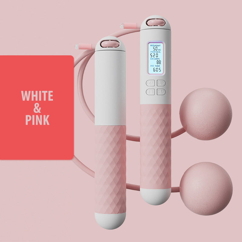 BowLift | Battery-operated skipping rope with counter and weight balls