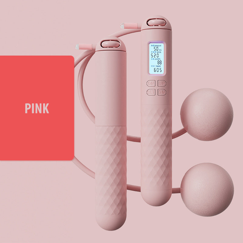 BowLift | Battery-operated skipping rope with counter and weight balls