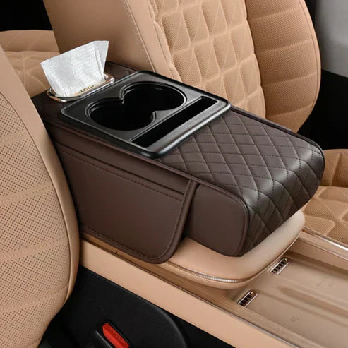 BowLift | Integrated multifunctional riser cushion for car armrests under pressure