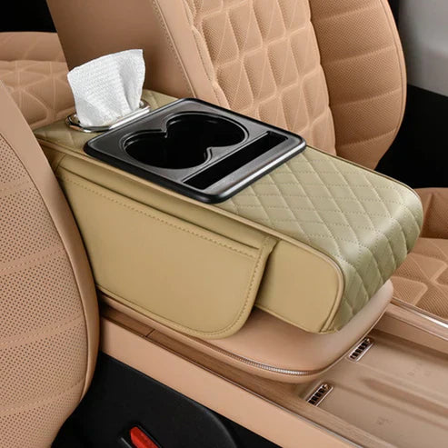 BowLift | Integrated multifunctional riser cushion for car armrests under pressure