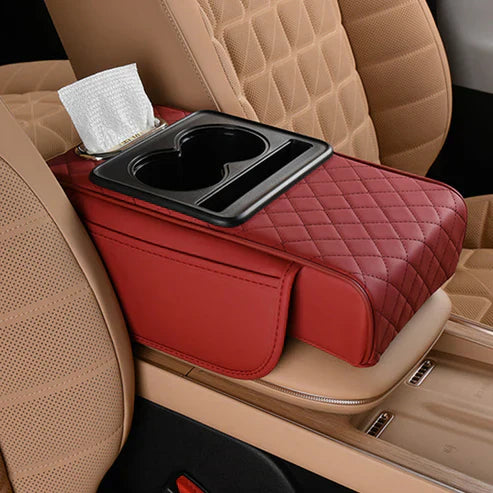 BowLift | Integrated multifunctional riser cushion for car armrests under pressure