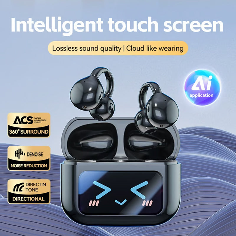 BowLift | Bluetooth Clip On Earphones - Wireless Freedom Music on the Go Stylish and Practical