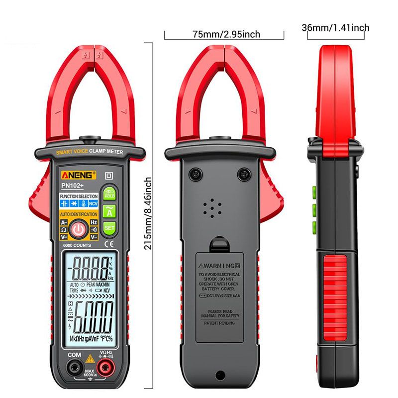 BowLift | Intelligent voice-controlled clamp multimeter tester