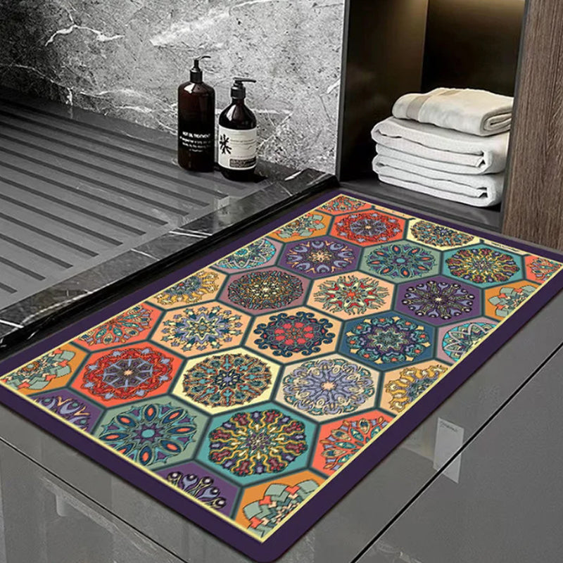 BowLift | Bohemian Geometric Doormat for the Entrance