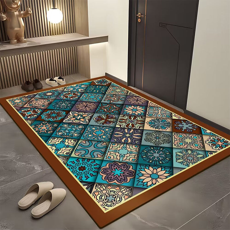 BowLift | Bohemian Geometric Doormat for the Entrance