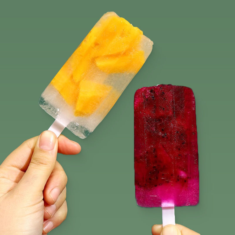 BowLift | Ice pop mold with 4 cavities, lid and sticks