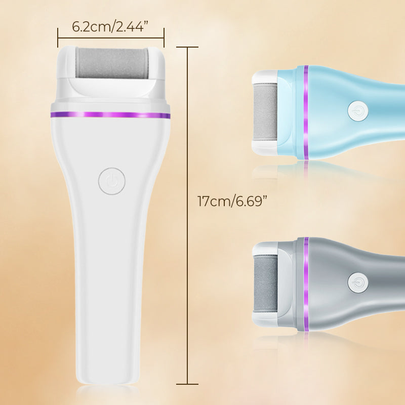 BowLift | 2-step wireless electric callus remover with 2 interchangeable heads