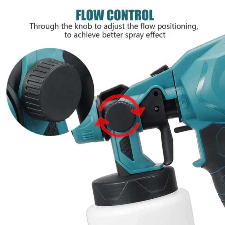 BowLift | Cordless Paint Sprayer | PrecisionFlow Atomization, 3 Spray Patterns & Ideal for Home Improvement Projects
