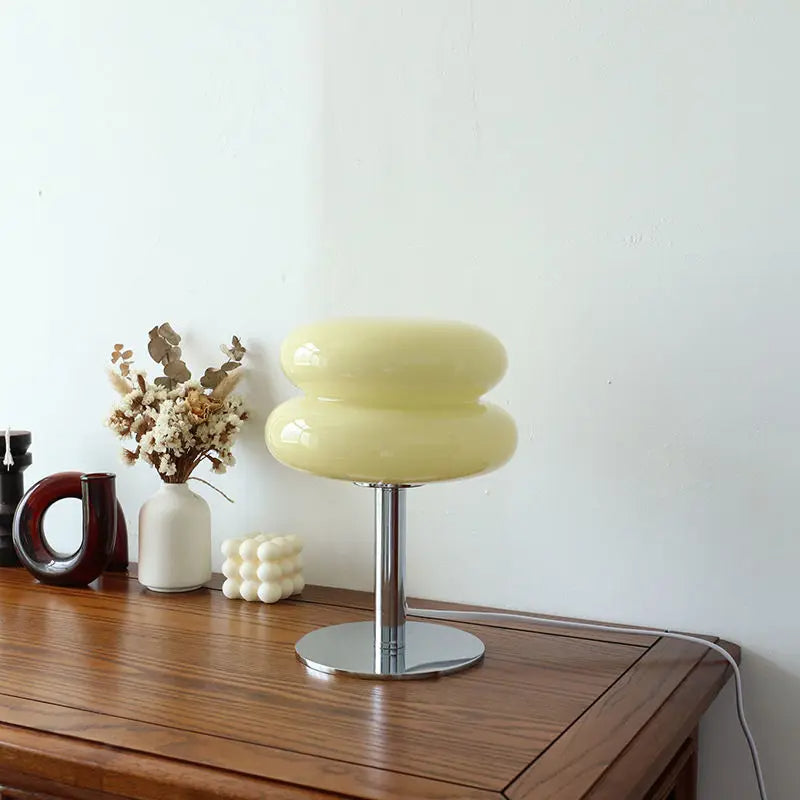 BowLift | Table Lamp Retro Glass Shade Lighting Piece