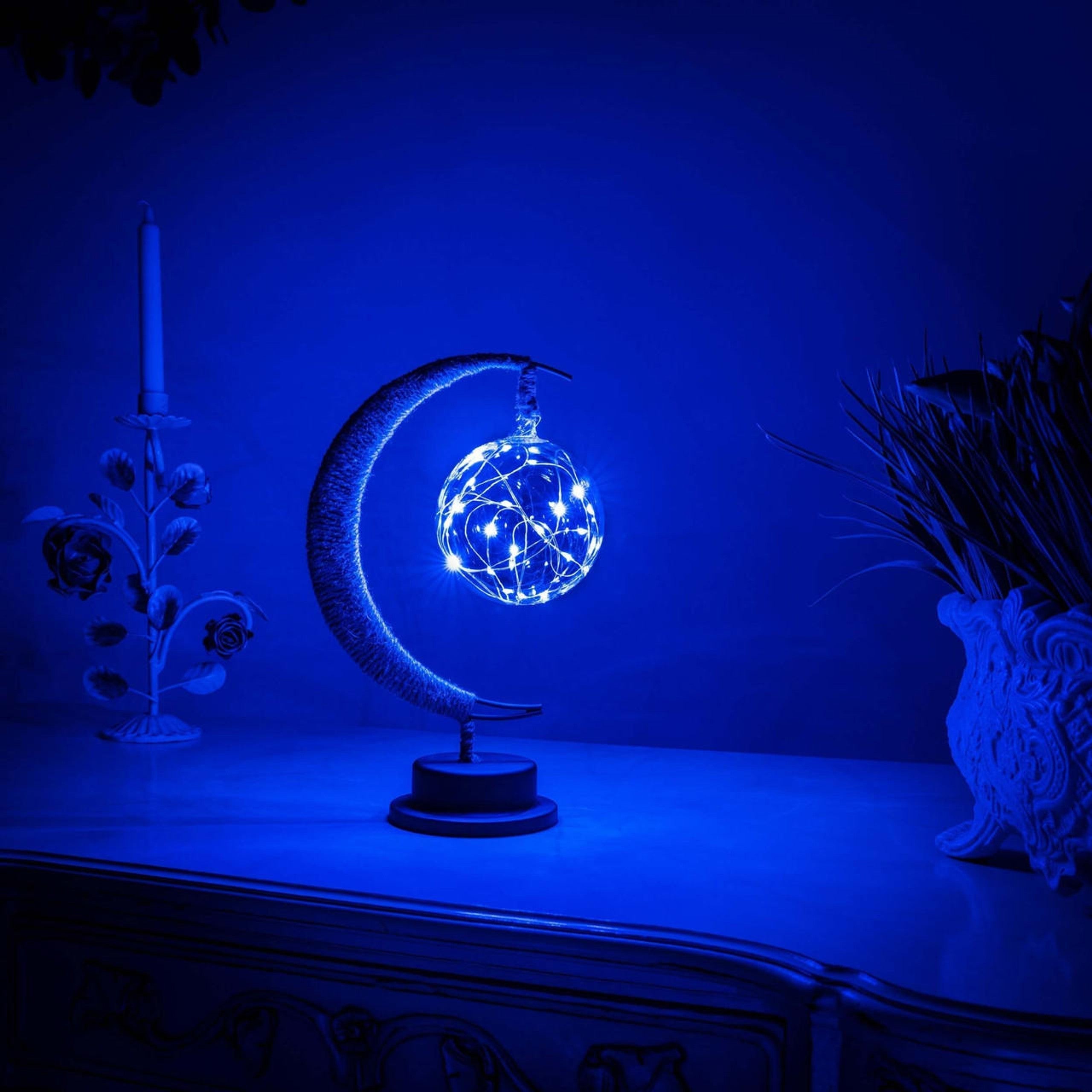 BowLift | LED Lunar Lamp - Enchanted Moon Night Light for Bedroom, Nursery & Home Decor
