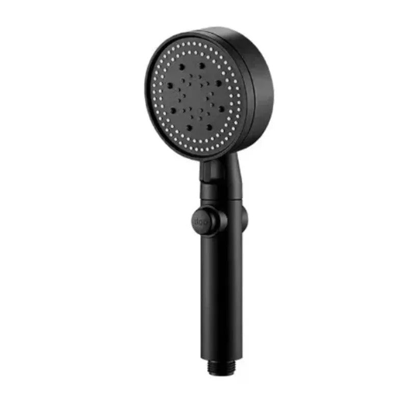 BowLift | 5-Mode Shower Head for Low Pressure | Stop Button for Easy Water Control
