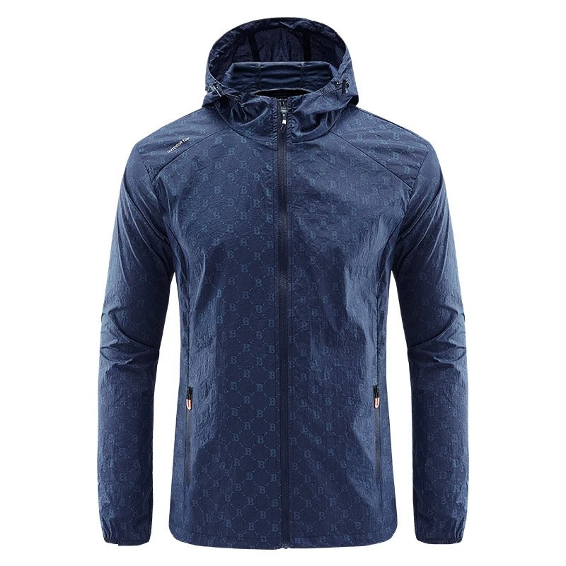 BowLift | Ultralight wind and sunproof hooded summer jacket men