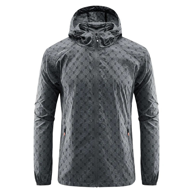 BowLift | Ultralight wind and sunproof hooded summer jacket men