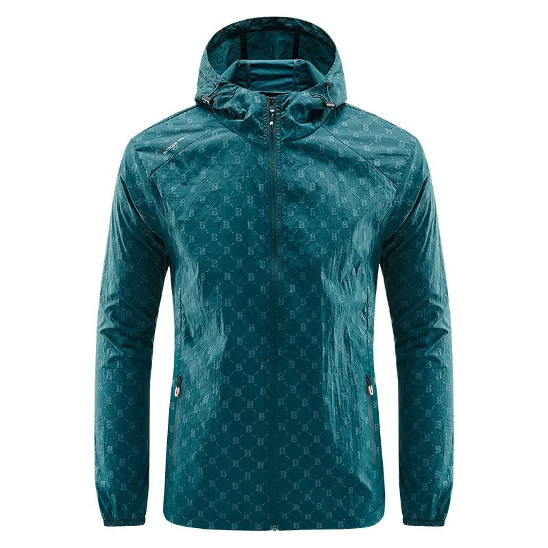 BowLift | Ultralight wind and sunproof hooded summer jacket men