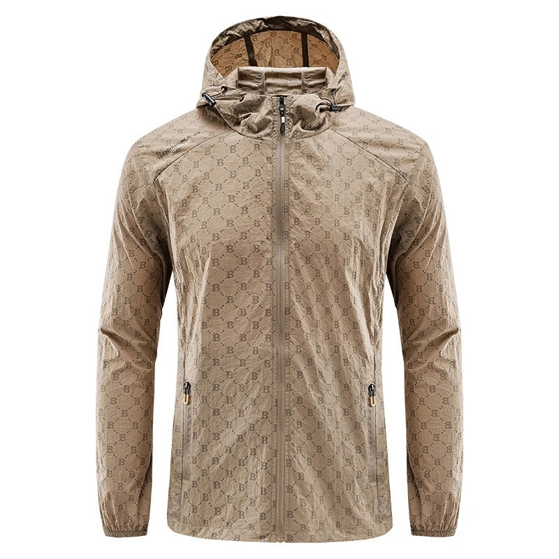 BowLift | Ultralight wind and sunproof hooded summer jacket men