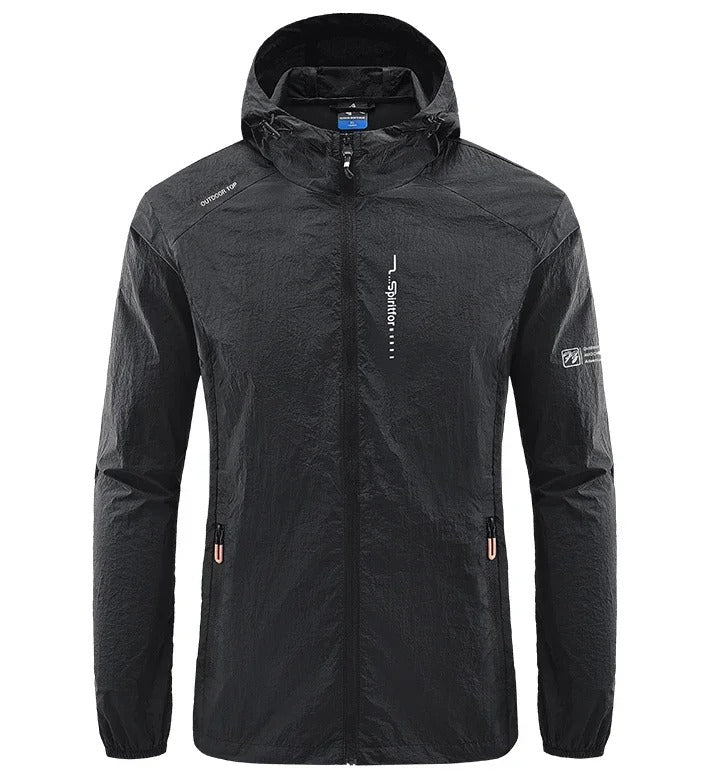 BowLift | Ultralight wind and sunproof hooded summer jacket men