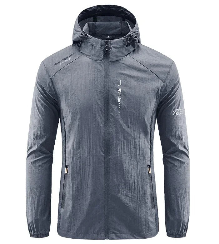 BowLift | Ultralight wind and sunproof hooded summer jacket men