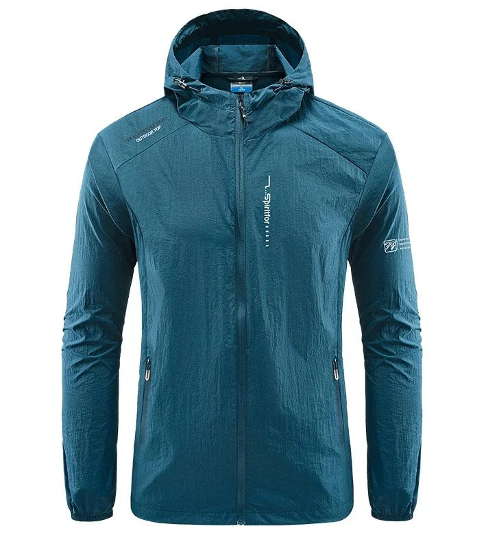 BowLift | Ultralight wind and sunproof hooded summer jacket men
