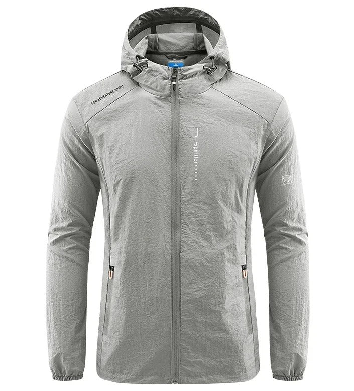 BowLift | Ultralight wind and sunproof hooded summer jacket men