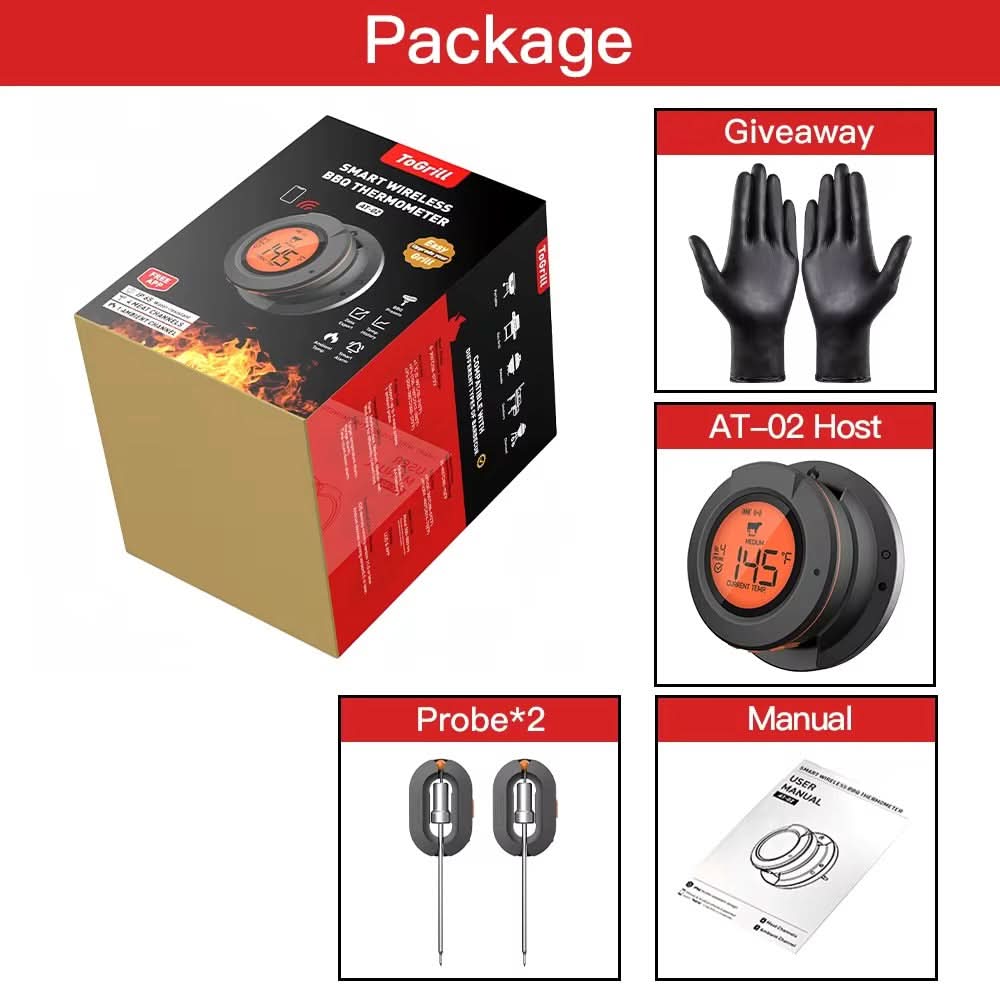 BowLift | Cordless meat thermometer for BBQ & grill