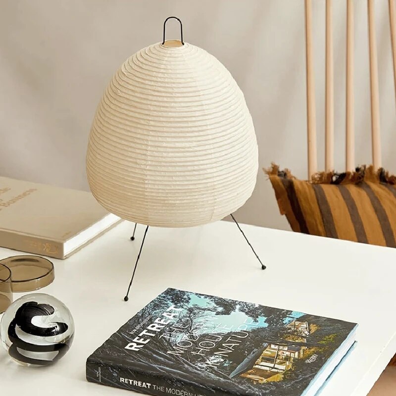 BowLift | Hikari Globe – Rice Paper Table Lamp with Soft, Warm Glow