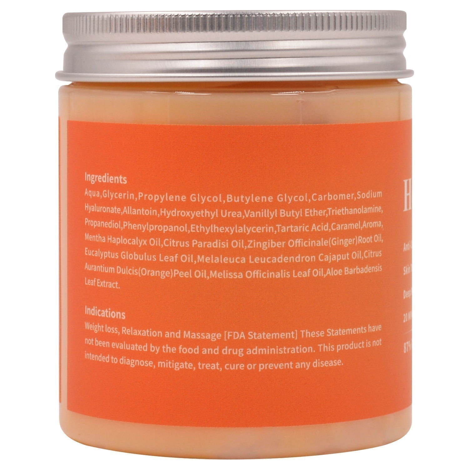 BowLift | Ultimate Shape Cream – boosts fat burning – reduces cellulite – 500 ml – wall clock