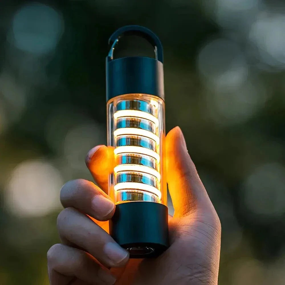 BowLift | Adjustable Rechargeable Camping Light | Waterproof, Portable & Ideal for Hiking and Outdoor Adventures