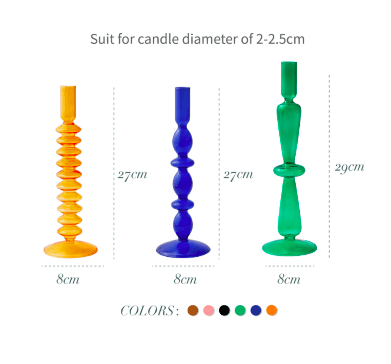 BowLift | Vintage-Glass-Candle-Holder Candle Holder
