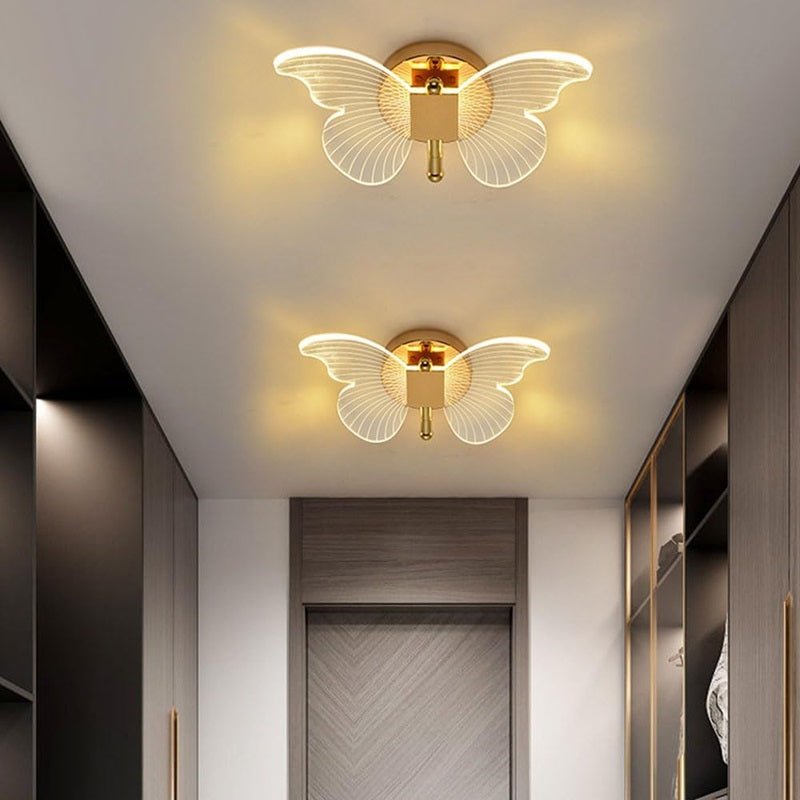 BowLift | FloraVyne LED Wall Light – Butterfly-shaped design lamp with 3 light modes energy-saving and elegant