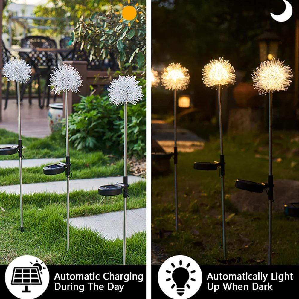BowLift | Dandelion Garden Lights, Solar Powered