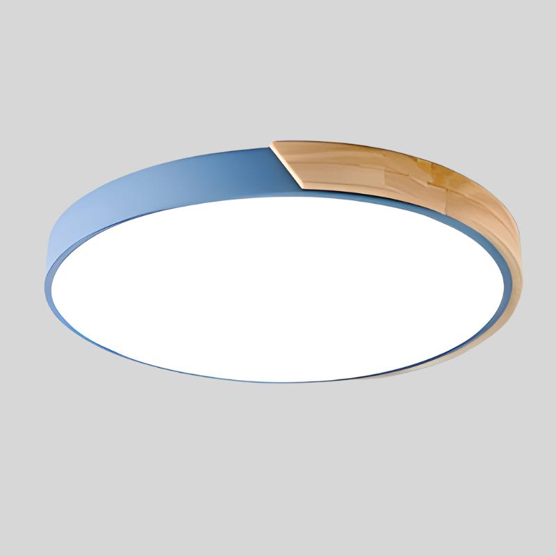 BowLift | Ceiling light wood LED modern flush mount